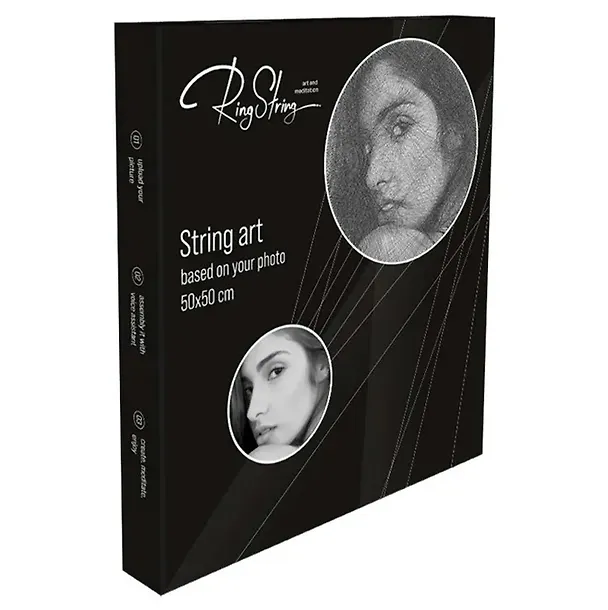 Картина нитями по любой фотографии "RingString" 3030003 — 1