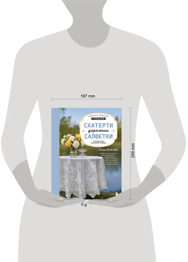 Книга Ажурное вязание спицами. СКАТЕРТИ, ДОРОЖКИ, САЛФЕТКИ. От первой схемы до семейной реликвии (Анна Котова) — 5