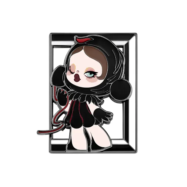 Значок коллекционный Pop Mart Skullpanda Image Of Reality Series в ассортименте (коробка) (8х8х4) (68002) 3113105 — 11