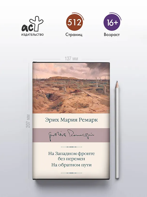 Книга На Западном фронте без перемен. На обратном пути (Эрих Мария Ремарк) — 6