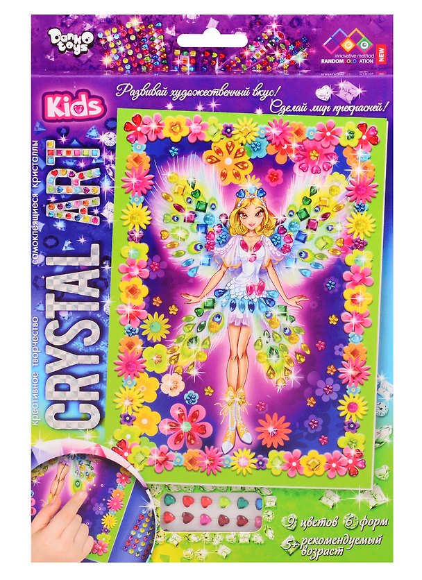Набор для творчества ДАНКО-ТОЙС Crystal Art Фея 2796872 — 1