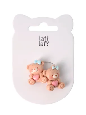 Набор резиночек Мишки (2шт) (пластик) (2,5см) (12-03907-B7) (Lafilaf) 3048637