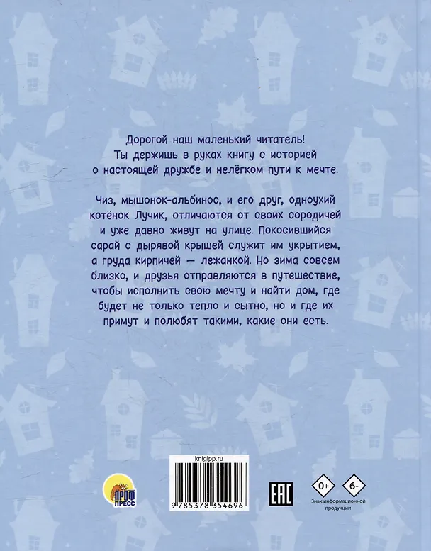 Книга В поисках дома. Приключения котёнка и мышонка (Ольга Клушина) — 2
