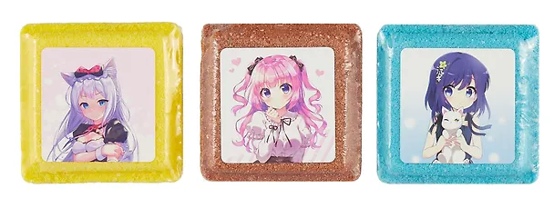 Набор кубиков для ванны Anime beauty box (3 шт по 90 г) 2958222 — 3
