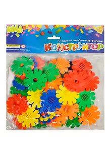 Конструктор Bebelot Цветы (BEB0710-004) (300гр.) (упаковка)