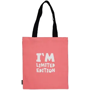 Сумка-шоппер Im limited edition цветная, текстиль 40см.*32см.