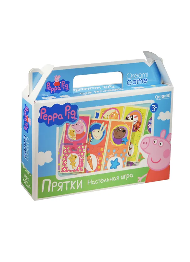 Настольная игра, Оригами, Peppa Pig Прятки 01572 2487153 — 1