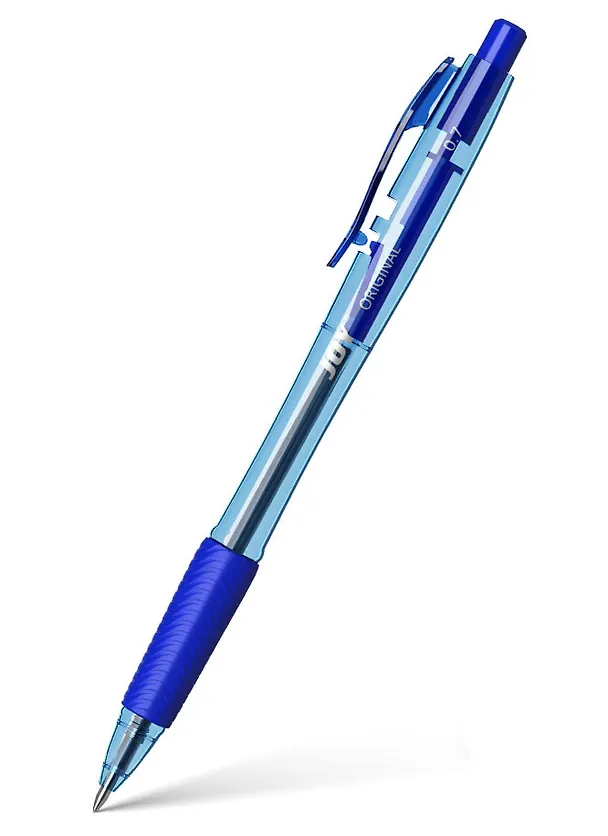 Шариковая ручка синяя автоматическая, JOY Original Ultra Glide Technology, Erich Krause 2928643 — 1