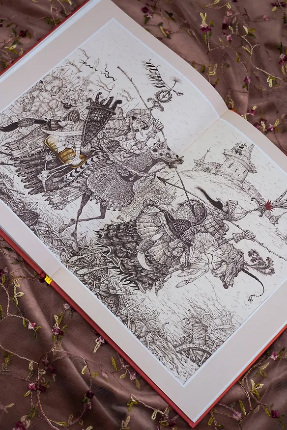 Книга Кольцо и роза. Рис. Е. Антоненкова (Уильям Мейкпис Теккерей) — 11