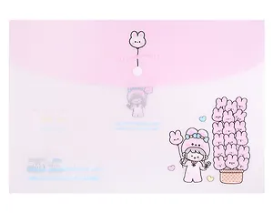 Папка-конверт А4 на кнопке  "Sell happiness"