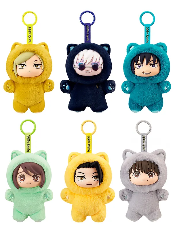 Фигурка плюшевая в ассортименте Jujutsu Kaisen Cat Ear Plush (1шт) 32431 (PURM2) 3144178 — 1