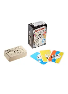 Карточная игра КУКАРЕКА (1277197) (76 карточек с картинками+32 карточки с задан.) (6+) (коробка)