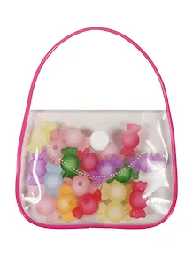 Бусины в сумочке с леской, иней, конфеты малые (11-08431-25)