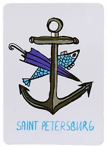 Магнит Герб СПб