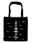 Сумка-шоппер Планеты черная, текстиль 40см.*32см. — 2837364 — 1
