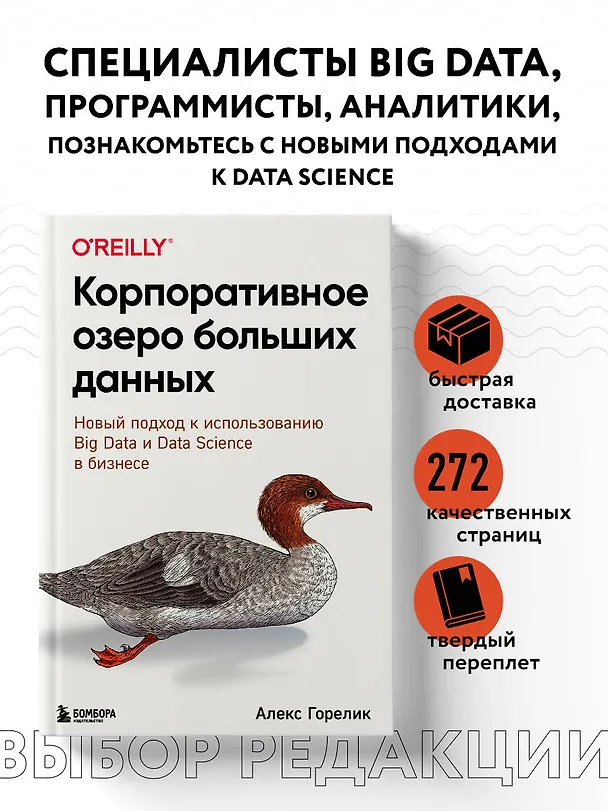 Книга Корпоративное озеро больших данных. Новый подход к использованию Big Data и Data Science в бизнесе (Алекс Горелик) — 5