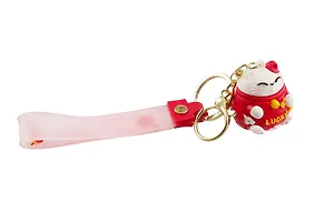 Брелок Котик Манэки-нэко (ПВХ) (5,5см)