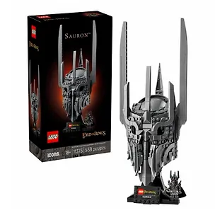 11373 Конструктор LEGO Icons Lord of the Rings Шлем Саурона, 538 деталей, возраст 18+ 3169406