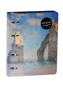 Тетрадь на кольцах в клетку InFolio, Monet, 120 листов, в ассортименте