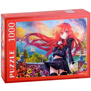 Пазл "Красивая аниме девушка". 1000 элементов