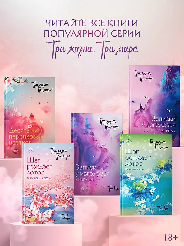 Книга Три жизни, три мира: Шаг рождает лотос. Том 2 - Желание богов. Новелла (Тан Ци) — 8