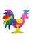 Пластиковый пазл петушок (15-01376-1) — 2494071 — 2