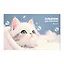 Альбом для рисования 20л А4 "Cute Fluffy" скрепка, мел.картон — 3149134 — 1