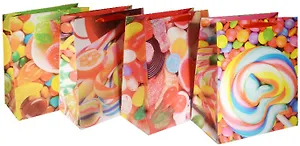 Пакет подарочный бумажный "Карамелька", А5