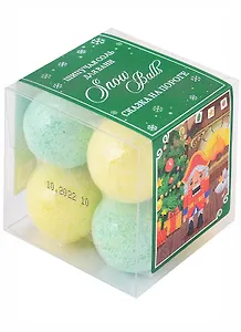 Новогодний набор бомбочек Сказка на пороге (8х20г) (ПВХ бокс)