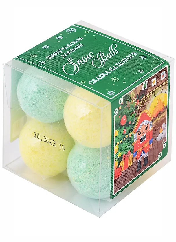 Новогодний набор бомбочек Сказка на пороге (8х20г) (ПВХ бокс) 2956801 — 1