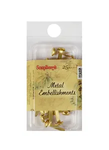 Набор брадсов золото (SCB340514) (25шт.) (упаковка)
