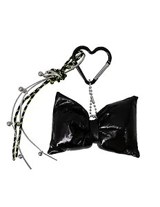 Брелок-обвес на сумку Бантик черный (12-18031-202505-S84)