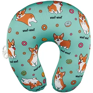Подголовник-антистресс Корги (35х35) (ПА2019-15) 2736793