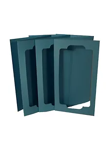 ФРИДЕКОР Набор открыток тройных с овал.фигур.окошком цв."солнечный песок" 3шт. card3-1-100