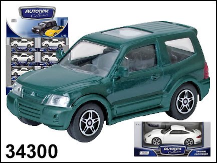 Машинка Mitsubishi Padjero (1:43) (34300) (коробка) 2294629 — 1
