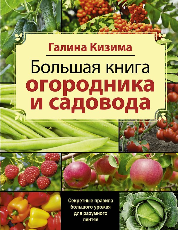 Книга Большая книга садовода и огородника (Галина Кизима) — 1