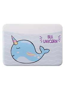 Чехол для карточек горизонтальный Sea unicorn (нарвал) (ДКГ2019-30)