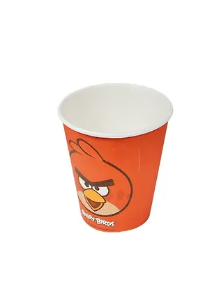Angry Birds одноразовая картонный стакан Красная птица (6шт) 2411774