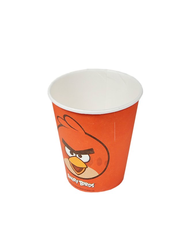 Angry Birds одноразовая картонный стакан Красная птица (6шт) 2411774 — 1