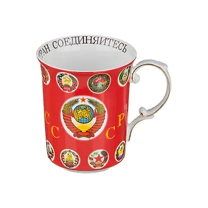 Кружка СССР (500мл) в подарочной упаковке (153-662)