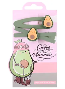 Заколки для волос "Следуй за мечтой", 2 шт