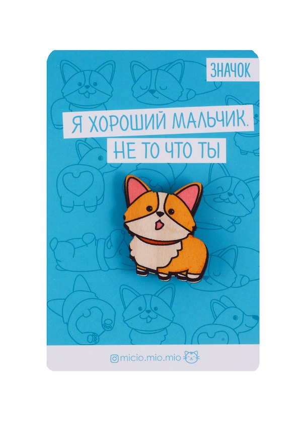 Значок «Хороший мальчик» 2720140 — 1