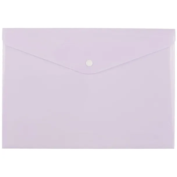 Папка-конверт А4 на кнопке "Pastel" пластик 0.18мм, ассорти  249340 — 4