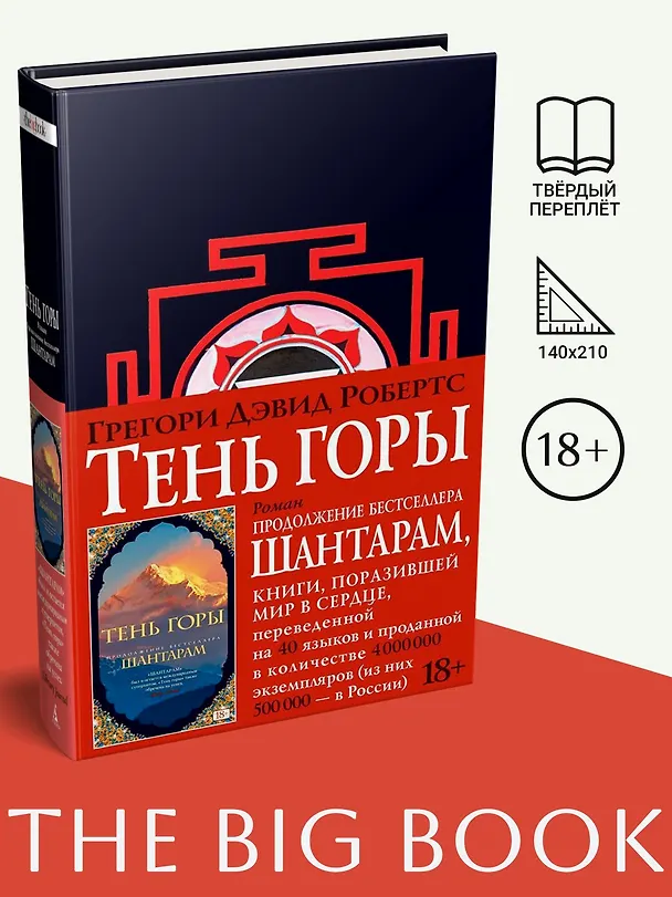Книга Тень горы (Грегори Дэвид Робертс) — 3