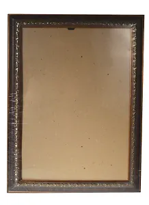 Рамка пластик 25*35 "Daria" темнокоричневая, 100 рамок