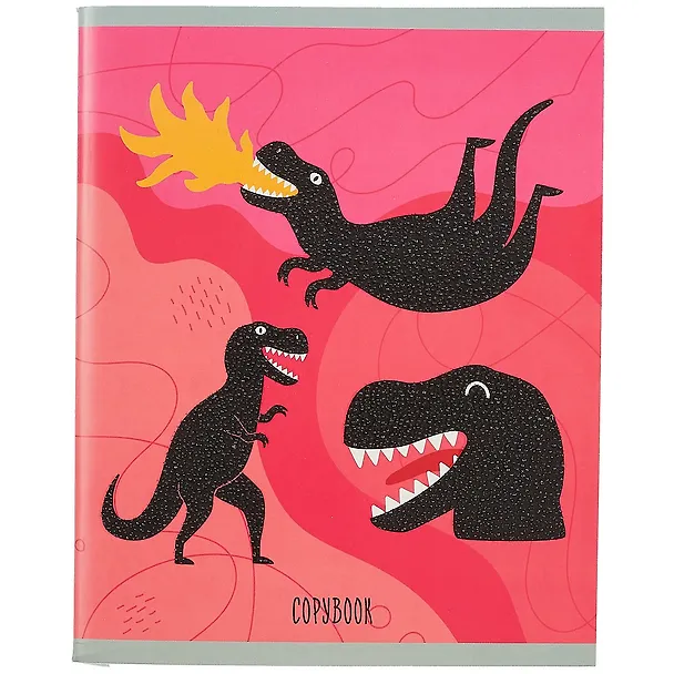 Тетрадь общая «День Dino» в ассортименте, 96 листов в клетку, А5 - Listoff 259599 — 3