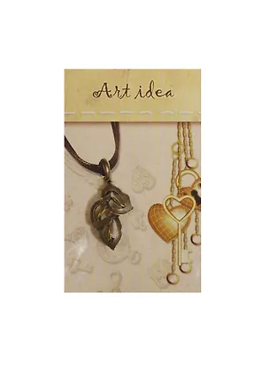 Кулон Трилистник (QA-5360) (2,5см) (1шт.) (упаковка) 2430024