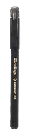 Ручка гелевая черная "Stellar Gel" 0,5мм, Berlingo 3100366