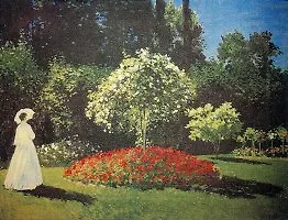 Картина Дама у клумбы (11087) 2193181