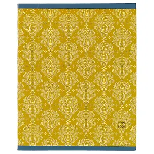 Тетрадь в клетку Unnika, "Однотонная с орнаментом", 48 листов, в ассортименте